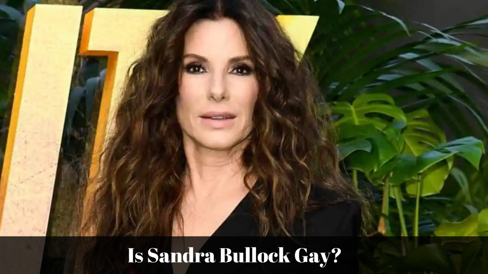 Is Sandra Bullock Gay?