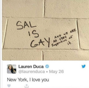 is sal gay